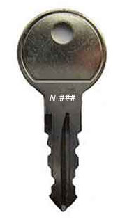 Kieg THULE kulcs N092 acél