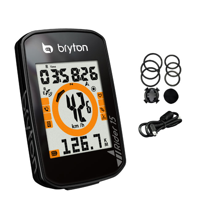 Computer BRYTON RIDER 15E GPS csak komputer, fekete