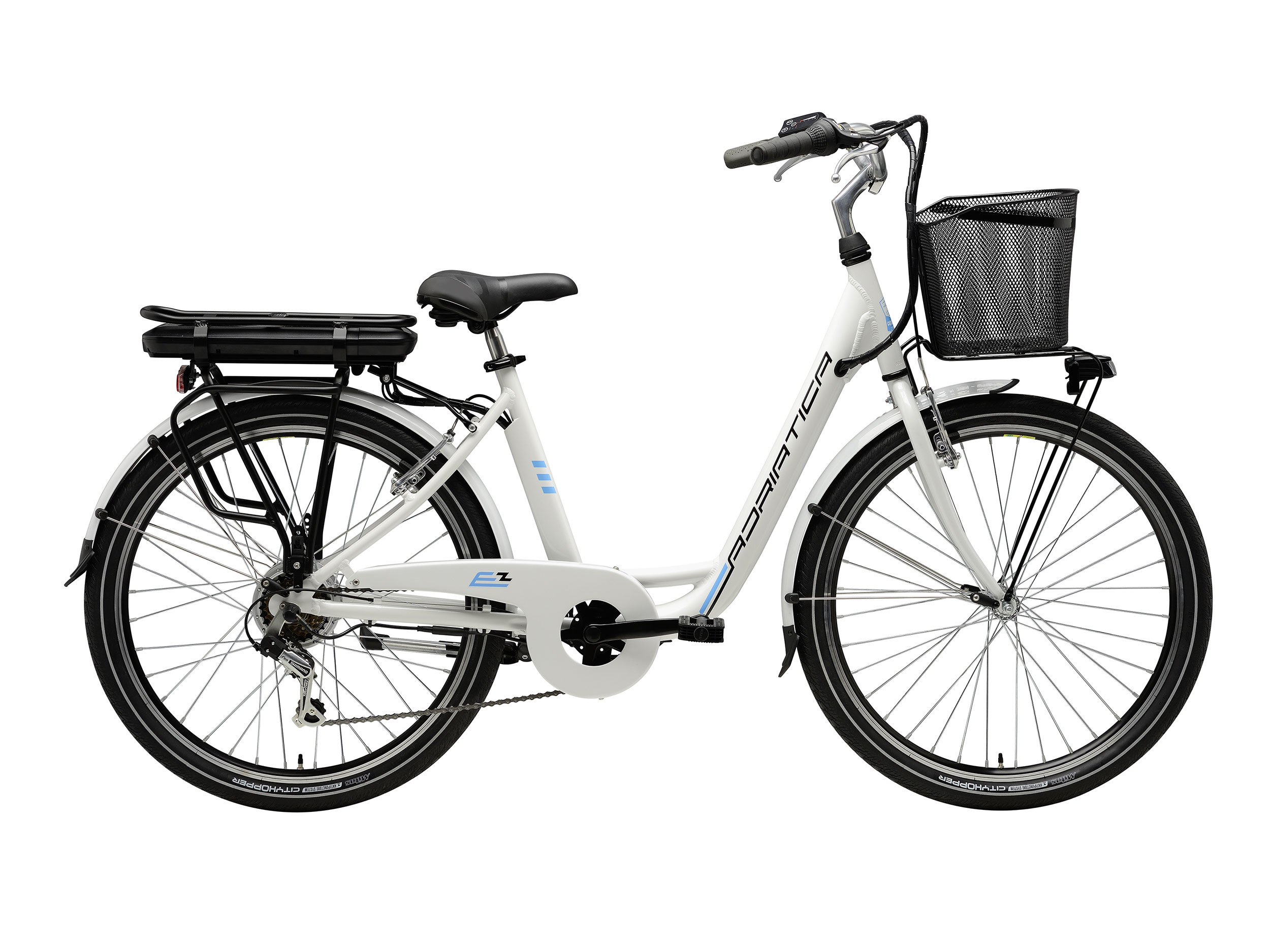 ADRIATICA E2 e-bike női fehér