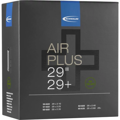 BELSŐ GUMI SCHWALBE 29X1,75-2,40 (40/62-622) AV- 40MM 19AP AIR PLUS  DOBOZOS