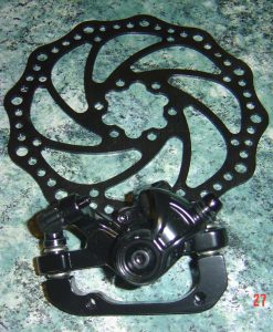 TÁRCSAFÉK SACCON BOWDENES ELSŐ 160 MM MECHANIKUS