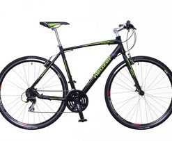 KERÉKPÁR NEUZER COURIER FEKETE-ZÖLD-SZÜRKE  FITNESS