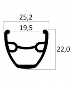 Felni Beretta 26" Disc fekete