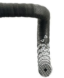 KORMÁNYBETEKERŐ DEDA LOOP GÉL FEKETE-EZÜST ÁTMENETES