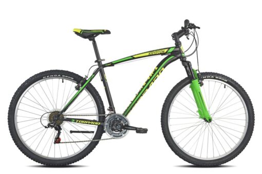 KERÉKPÁR TORPADO T795 HYDRA 27,5" MTB  VÁZ: 43 CM  Fekete -Zöld