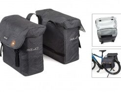 Táska dupla Luxus antr.'ujjlenyomat', 32x34x15cm, 33l BA-S88