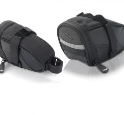 Nyeregtáska, fekete, 17x8x10,7cm, 0,6 ltr BA-S59