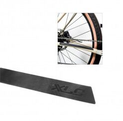 Láncvillavédo 220x25mm ragasztható szilikon neoprén fekete CP-N05