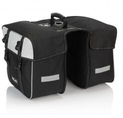 Táska csomagtartóra Traveller kétoldalas fekete-antracit 30x30x17 cm BA-S74