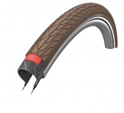 Köpeny XLC StreetX PP 42-622 28x1.60/700x40C barna refl. PP VT-C04