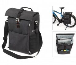 Táska válláska, antracit, 40x30,5x15cm, 17l BA-S91