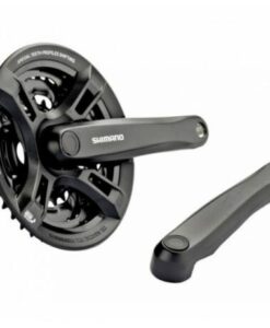 HAJTÓMŰ SHIMANO FC-TY501 LÁNCVÉDŐVEL 42-34-24 FOGSZÁM FEKETE 175 MM KAR DOBOZOS HG 6-7-8 SEBESSÉGES