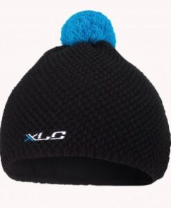 Sapka kötött fekete-kék