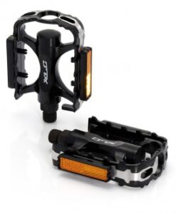 Pedál MTB alutest, cnc-keret, fekete PD-M02