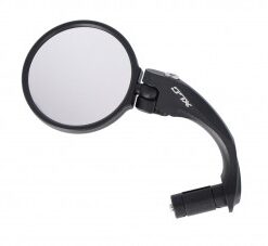 Visszapillantó tükör kormányvégbe, 68 mm, törésbiztos nemesacél üveg, MR-K15