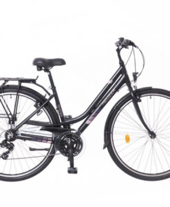 KERÉKPÁR NEUZER Ravenna 50 NŐI  fekete/rózsa matt 19" TREKING