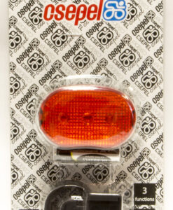 LÁMPA VILLOGÓ HÁTSÓ CSEPEL 3 LED 3 FUNKCIÓ +ELEM CSEPEL