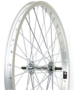 Kerék első 20" acél, alu felni