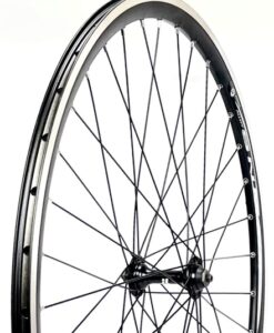 Kerék első 700-28"-622  Road fekete CNC ORSZÁGÚTI