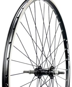 Kerék hátsó 26" duplafalú ,alumínium fekete