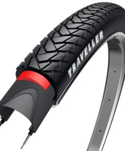 KÜLSŐ GUMI OBOR Traveller 700x40C Green DEFEKTVÉDELEM+Reflex csík