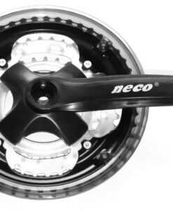 NECO 48/38/28T acél fekete