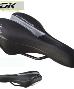 Nyereg DDK D3166 T3 Eden fekete SPORT/TÚRA 276x155mm ERGONOMIKUS