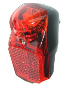 Lámpa hátsó VELOTECH 1 LED dinamós