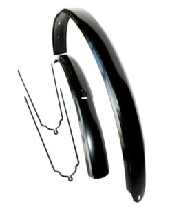 Sárvédő 28" acél, fekete