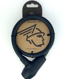 Lakat Velotech 12x650 mm fekete kulcsos