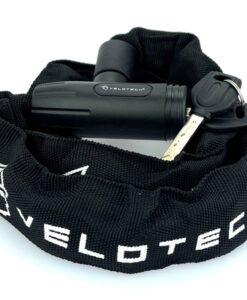 LAKAT VELOTECH láncos ,kulcsos, 6x900 mm KERÉKPÁR ZÁR