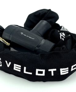 VELOTECH Lakat láncos 8x900 mm,kulcsos  vászon bevonattal