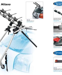 Peruzzo Milano3 acél hátra