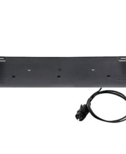 Rendszámtábla tartó, lámpákkal