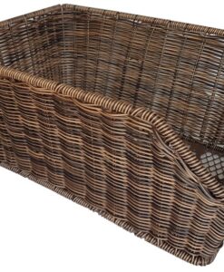 Kosár hátsó rattan barna