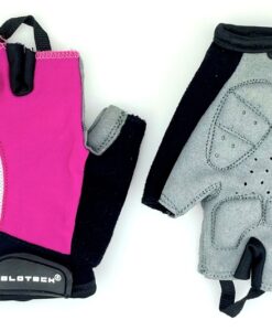 Kesztyű felnőtt rövid pink S/M