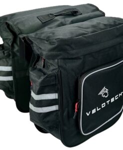 TÁSKA TÚRATÁSKA  CSOMAGTARTÓRA Velotech 2 részes classic