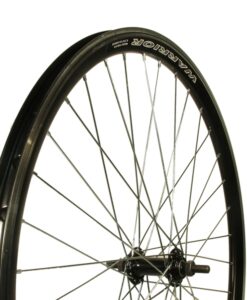 KERÉK 26-OS ELSŐ DUPLAFALÚ WARRIOR FEKETE FELNI MENETES ACÉL AGY FEKETE