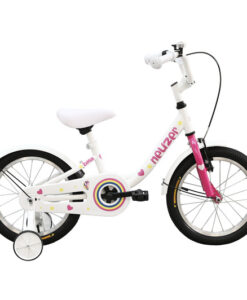 KERÉKPÁR NEUZER BMX 16" LÁNY FEHÉR-PINK UNICORNIS