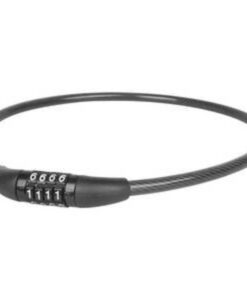 ZÁR KÁBEL SZÁMKOMBINÁCIÓS 650MM SÖTÉTSZINŰ M-WAVE