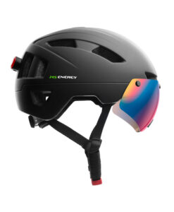 SISAK MS ENERGY L 58-61CM FEKETE INTEGRÁLT LED LÁMPA CSERÉLHETŐ PLEXIKKEL