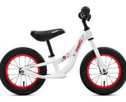 FUTÓBRINGA CSEPEL ALUMÍNIUM 12" FEHÉR FUTÓBICIKLI