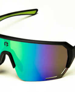 SZEMÜVEG BIKEFUN SUMMIT FEKETE ZÖLD LENCSE FULL REVO