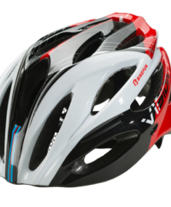 FEJVÉDŐ BIKEFUN VISION PIROS-FEKETE-FEHÉR L MÉRET