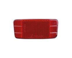 PRIZMA HÁTSÓ CSOMAGTARTÓRA TRAPÉZ FORMA (CSAVAROKKAL) PIROS