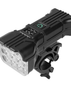 LÁMPA ELSŐ 12 LEDES 1000 LUMEN  USB ELEKTROMOS KÜRT