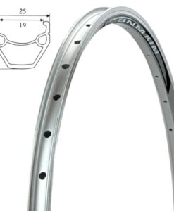 Felni SNM 26" DW 36H ezüst
