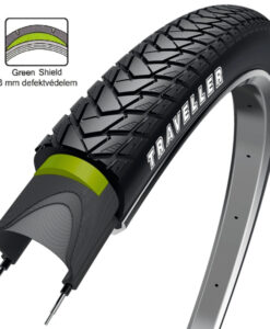KÜLSŐ GUMI OBOR Traveller 700x38C GREEN GUARD+REFLEXCSÍK