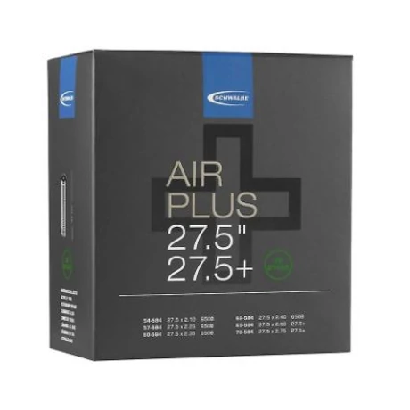 BELSŐ GUMI SCHWALBE 27,5X1,50-2,40 (40/62-584) AV- 40MM 21AP AIR PLUS DOBOZOS